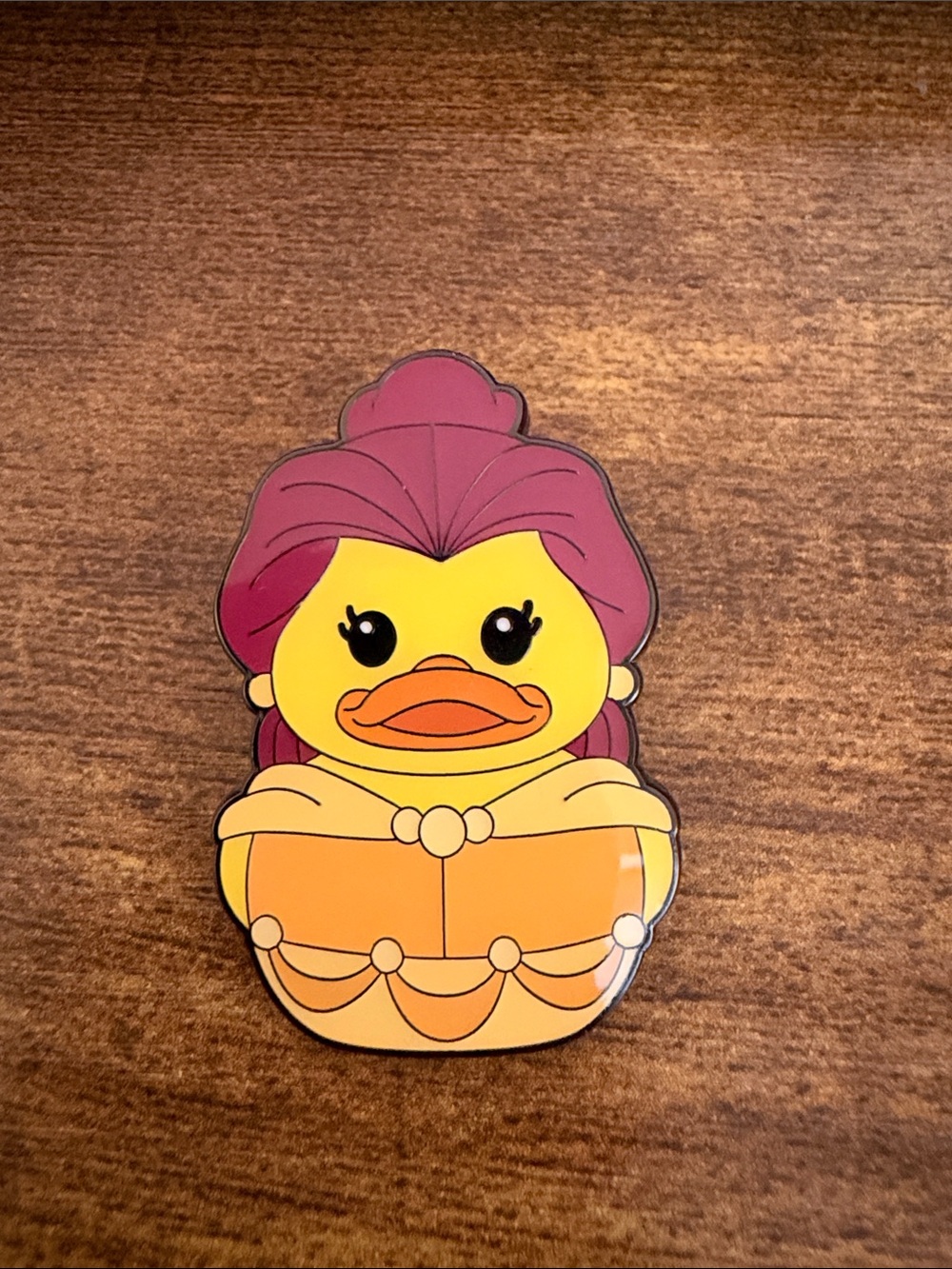 Loungefly Disney Princess Ducks Blind Box Enamel Pin - Belle Duck